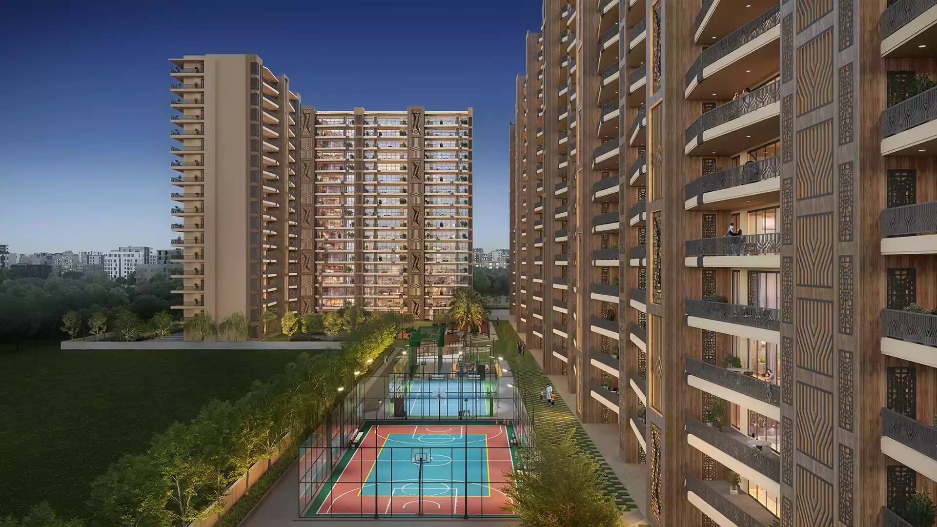 3+1 BHK Flats for Sale in Vamana Arvindam, Patiala Road Zirakpur — photo 4