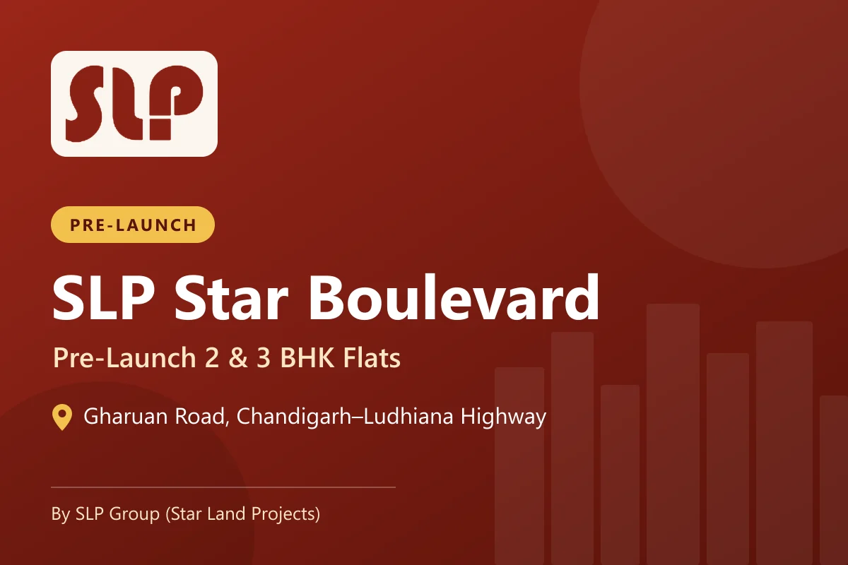 SLP Group Star Boulevard 3 BHK Flats for Sale, Gharuan Road Kharar — photo 2